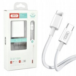 Τροφοδοτικό Κινητών Quick Charger Power Adaptor USB A QC 3.0 & Type C -Type C 1m PD 3.0 Qualcomm XO-L64