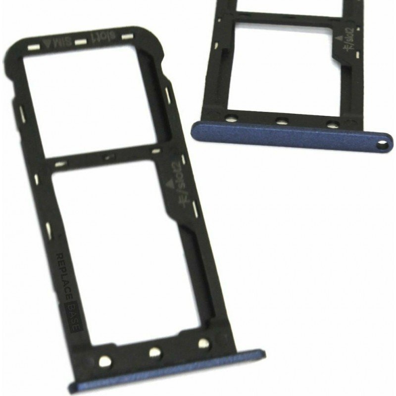 Βάση Κάρτας Μπλε Huawei Y5 2018 Sim Tray Blue