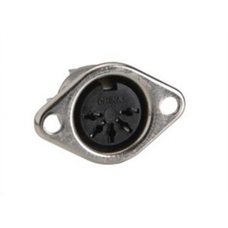 Din 5pin Female Metallic Plug Βύσμα Πλακέτας-Πλαισίου Θηλυκό