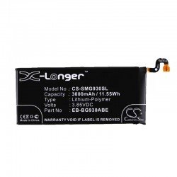 Eνισχυμένη Μπαταρία Συμβατή Samsung Galaxy S7 3000mAh Battery BG930 CS-SMG930SL Eνισχυμένη Μπαταρία Συμβατή Samsung Galaxy S7 3000mAh Battery BG930 CS-SMG930SL