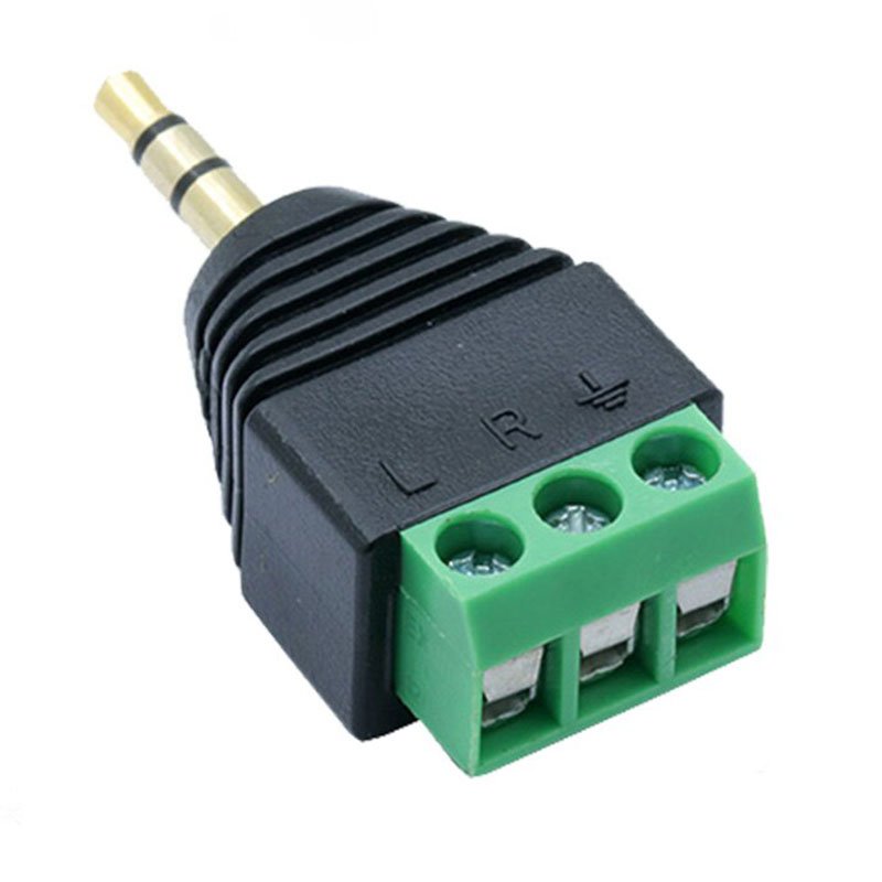 CONNECTOR 3.5 JACK MALE ΣΥΝΔΕΣΜΟΣ ΚΛΕΜΑ ΚΑΛΩΔΙΟΥ ΗΧΟΥ ΣΕ 3.5 CV-2084