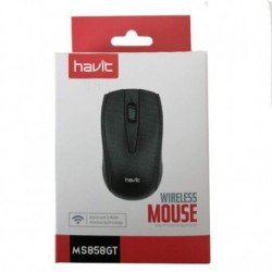 Mouse Wireless 2.4G Optical Usb Black-Red 1600dpi Ποντίκι Οπτικό Ασύρματο Μαύρο Havit HV-MS858GT-BK Mouse Wireless 2.4G Optical Usb Black-Red 1600dpi Ποντίκι Οπτικό Ασύρματο Μαύρο Havit HV-MS858GT-BK