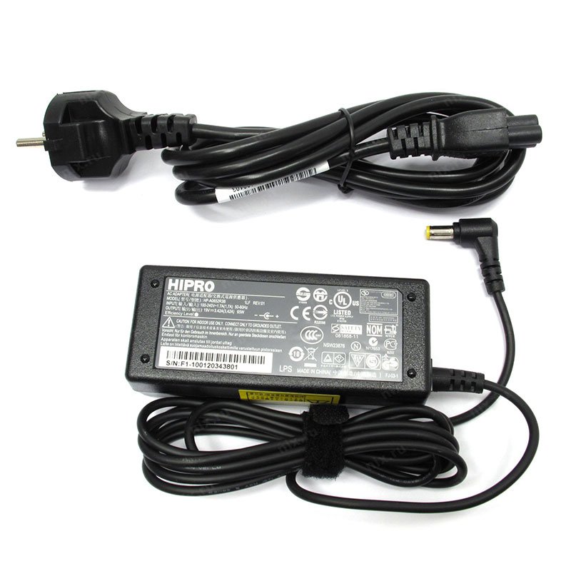 Hipro HP-A0652R3B Notebook Charger AC/DC Power Adapter 18.5V 3.5A 65W Τροφοδοτικό Φορητού USED