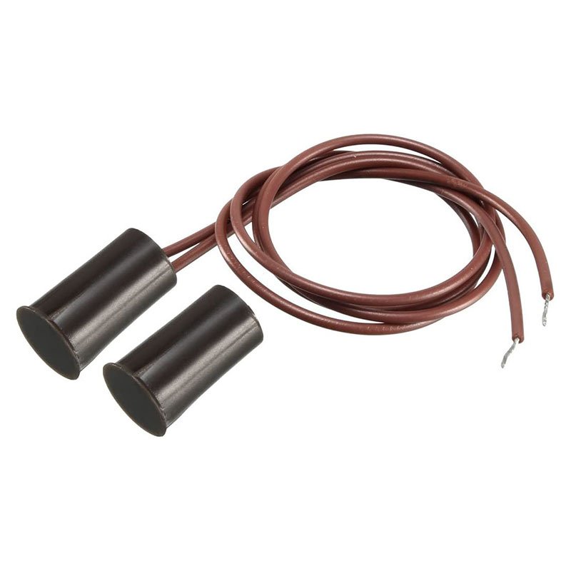 ML-303B SLIM Magnetic Contact Brown Μαγνητική Επαφή Χωνευτή Καφέ