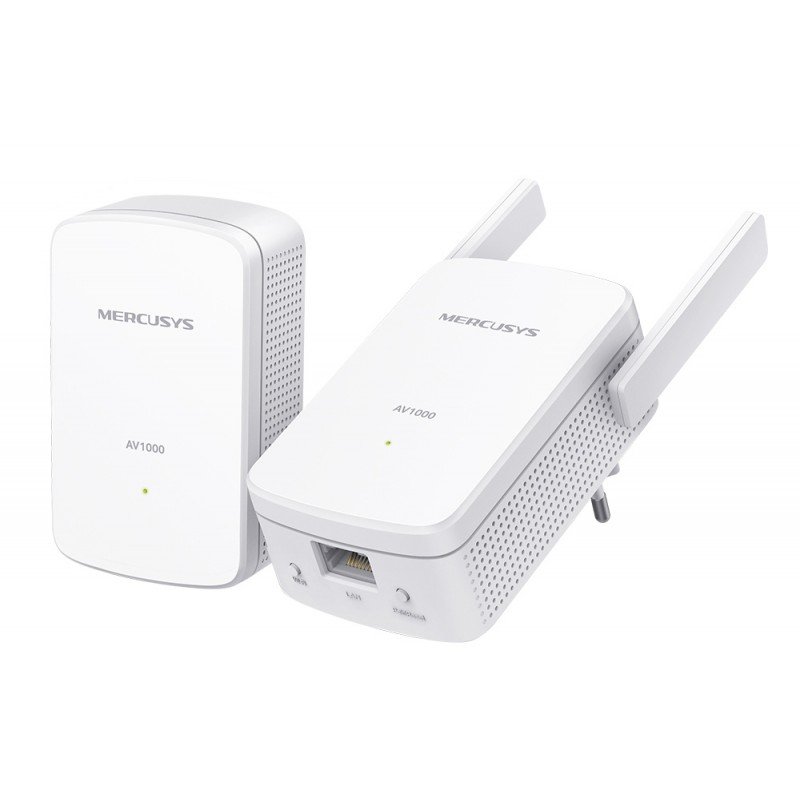 Mercusys MP510KIT Powerline WiFi AV1000Mbps Adapter Αντάπτορας Δικτύου Mercusys MP510KIT Powerline WiFi AV1000Mbps Adapter Αντάπτορας Δικτύου