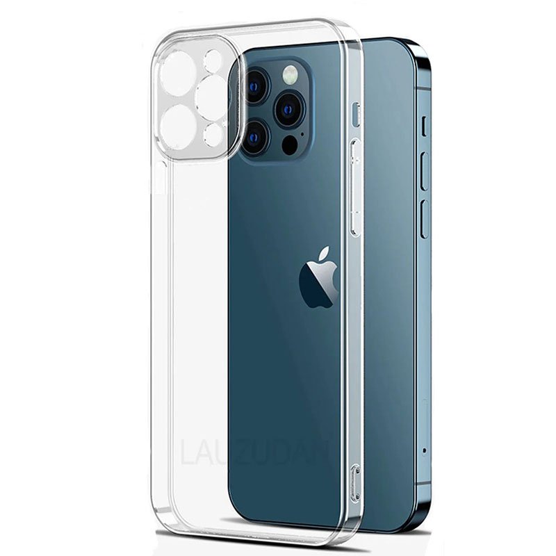 Transparent Silicone Case iPhone 14 Pro Διαφανής Θήκη Σιλικόνης