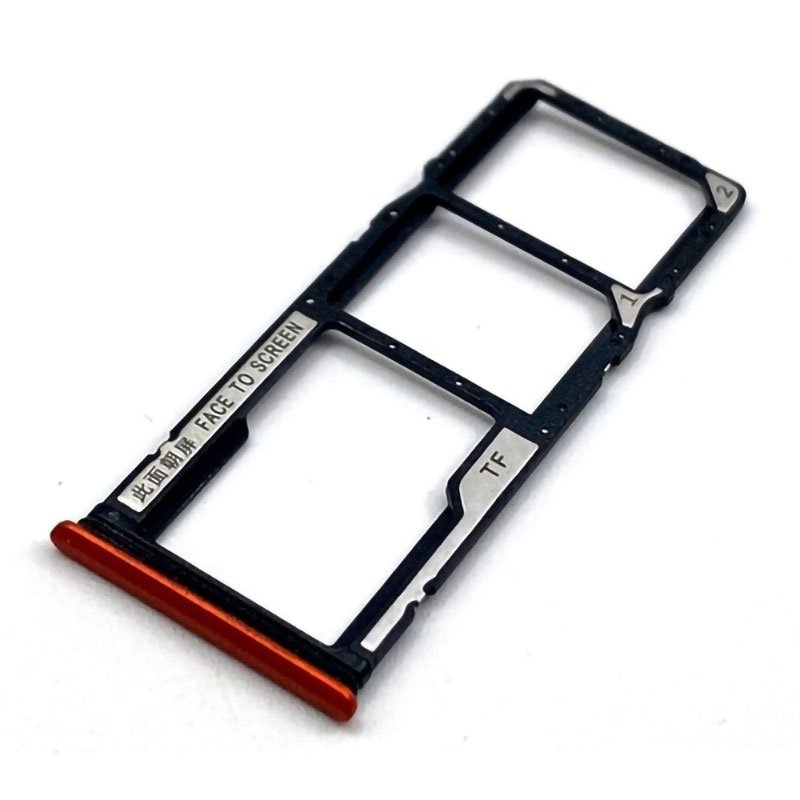 Βάση Κάρτας Κόκκινη Xiaomi Poco M3 Pro Sim Tray Red