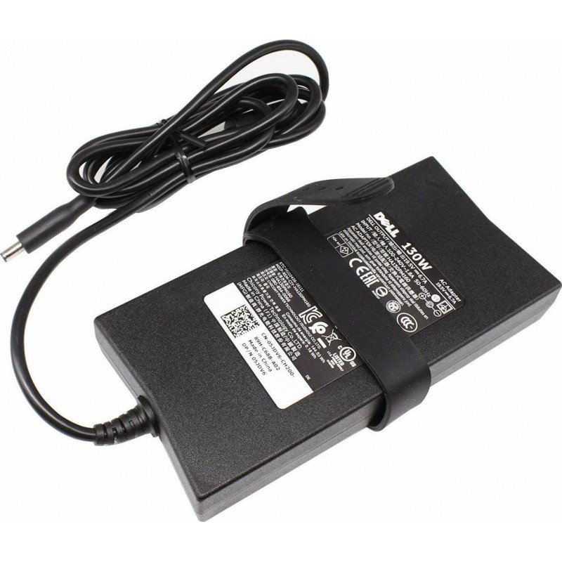 Dell AC Adapter 19.5V 6.7A 130W Original Charger Power Supply HA130PM190 Αυθεντικό Τροφοδοτικό Refurbished