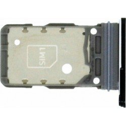 Βάση Κάρτας Μαύρη Samsung Galaxy S21/S21 5G/S21 Plus G990/G991/G996 Sim Tray Single Black