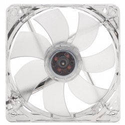 Tower Cooler Fan Transparent 80X80X25mm 2pin Ανεμιστηράκι Κουτιού