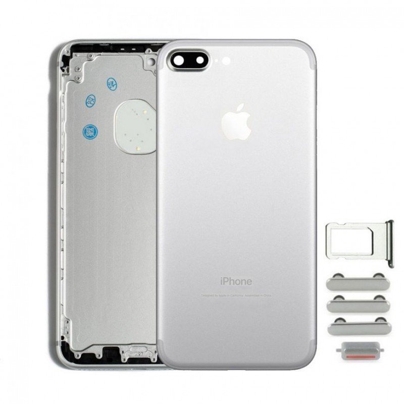 Καπάκι Μπαταρίας Ασημί iPhone 7 Plus Housing - Frame Silver i7 Plus