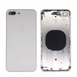 Καπάκι Μπαταρίας Ασημί iPhone 8 Plus Housing - Frame Silver i8 Plus Καπάκι Μπαταρίας Ασημί iPhone 8 Plus Housing - Frame Silver i8 Plus