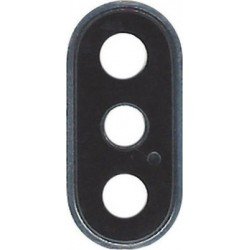 Γυαλί Πίσω Κάμερας iPhone X Back Camera Lens Black iX