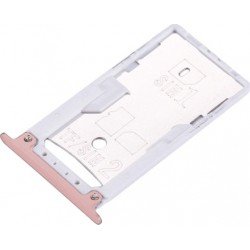Βάση Κάρτας Ροζ Xiaomi Redmi Note 4X Sim Tray Pink