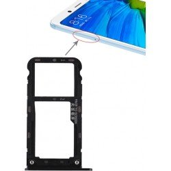 Βάση Κάρτας Μαύρη Xiaomi Redmi Note 5 Sim Tray Black
