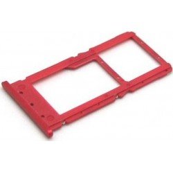 Βάση Κάρτας Κόκκινη Xiaomi Redmi Note 6/Note 6 Pro Sim Tray Red