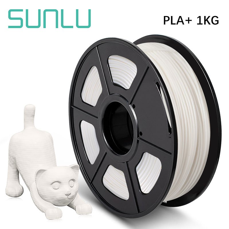 PLA Plus Filament 1Kg 1.75MM White Sunlu