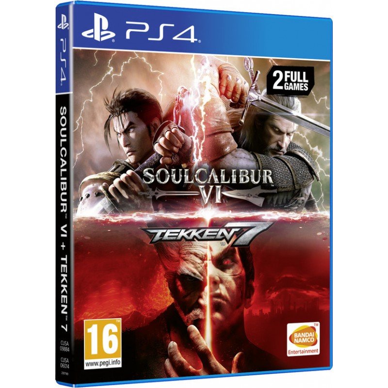 Soulcalibur VI & Tekken 7 -Used- (PS4) Soulcalibur VI & Tekken 7 -Used- (PS4)
