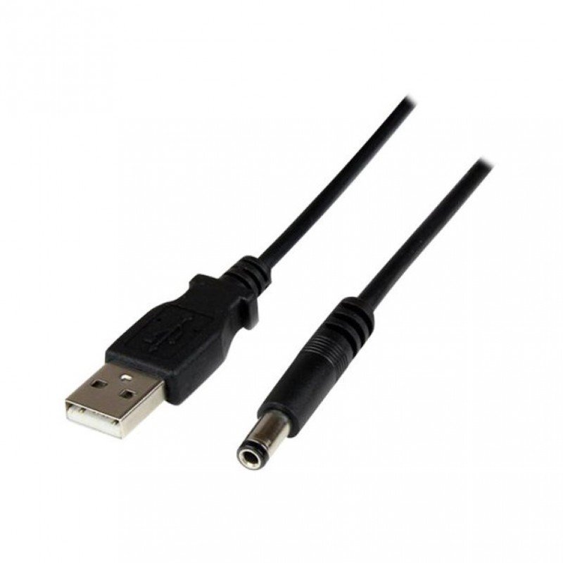 Καλώδιο Φόρτισης USB A 2.0 Male To DC 5.5 X 2.1mm Male Cable 1.5m FTT6-072