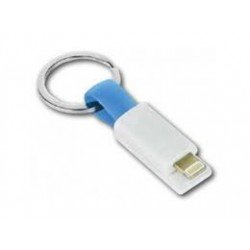 Usb A 2.0 Magnetic Cable To Lightning Charging-Data 2.1A White-Blue 0.1m iPhone Μαγνητικό Καλώδιο Σύνδεσης