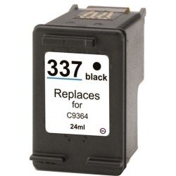 HP 337XL Black Printer Catridge Συμβατό Μελάνι Μαύρο