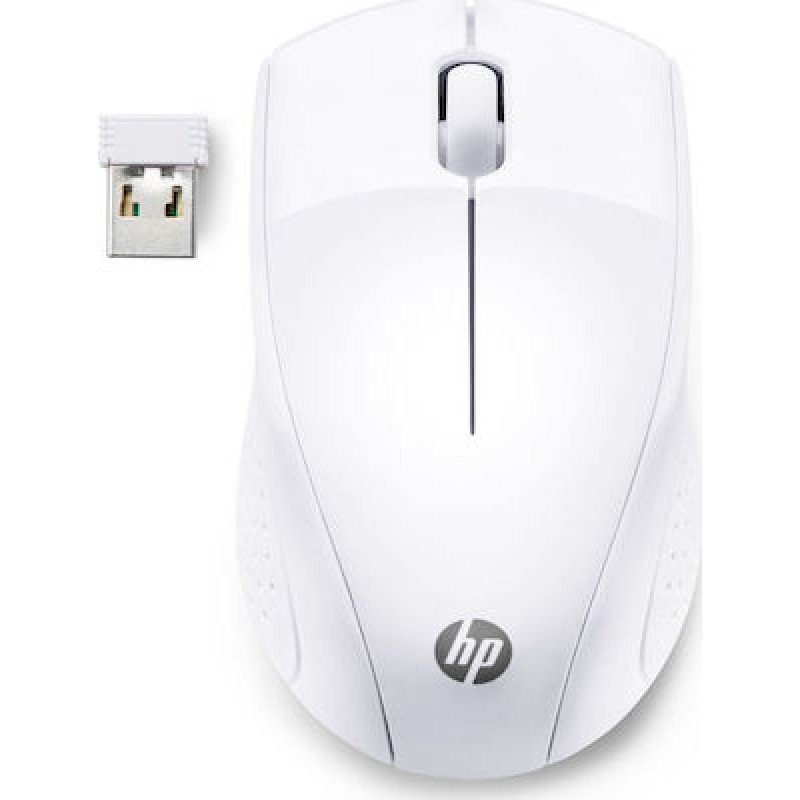 Mouse Wireless Optical White USB Ποντίκι Ασύρματο Οπτικό Λευκό HP 220 7KX12AA Mouse Wireless Optical White USB Ποντίκι Ασύρματο Οπτικό Λευκό HP 220 7KX12AA