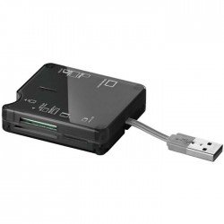 USB 2.0 Multi Card Reader SD-Micro SD Black OTG & USB Aναγνώστης Καρτών 