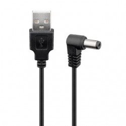 Καλώδιο Φόρτισης USB A 2.0 Male To DC 5.5 X 2.5mm Male Cable 1.5m U121 Καλώδιο Φόρτισης USB A 2.0 Male To DC 5.5 X 2.5mm Male Cable 1.5m U121