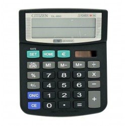 Κομπιουτεράκι Ηλεκτρονικό Αριθμομηχανή Citizen Electronic Calculator Solar DL-850 Κομπιουτεράκι Ηλεκτρονικό Αριθμομηχανή Citizen Electronic Calculator Solar DL-850