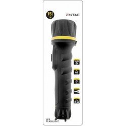 Entac Flashlight 3 LED 15 Lumen Torch Mini Black EFL-2AA-PL Φακός Χειρός Αδιάβροχος Μαύρος Entac Flashlight 3 LED 15 Lumen Torch Mini Black EFL-2AA-PL Φακός Χειρός Αδιάβροχος Μαύρος