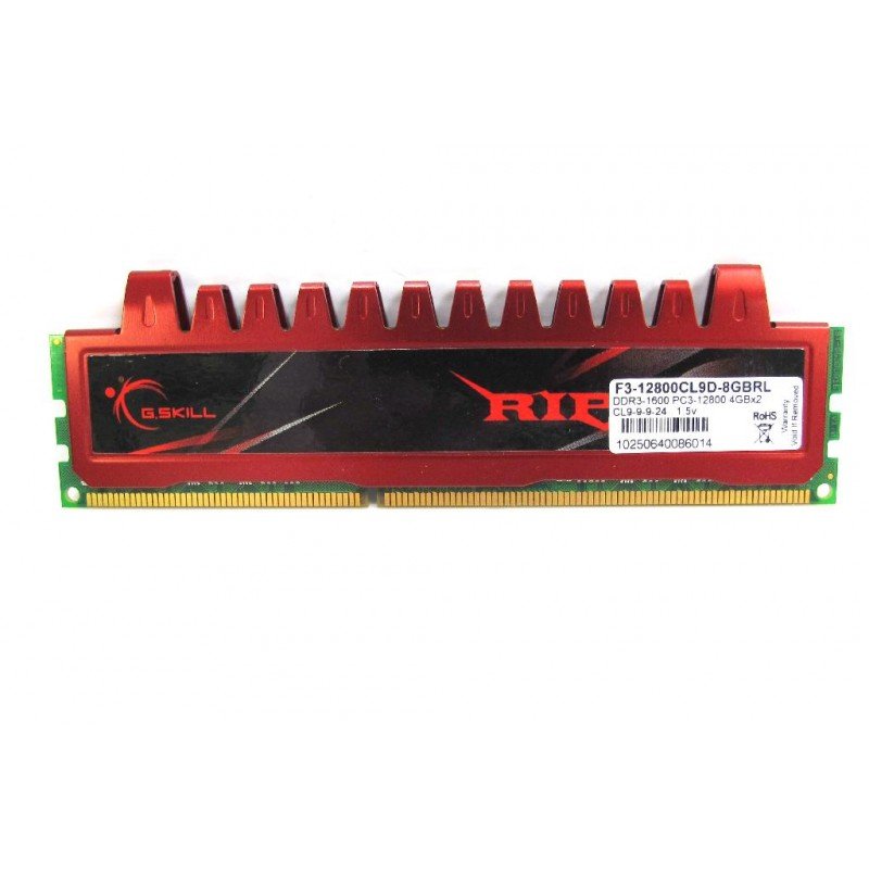 4Gb Ram DDR3 Memory G.Skill 1333Mhz F3-10666CL9T-12GBRL Μνήμη PC Refurbished