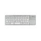 Wireless Slim Keyboard & Touch Pad Bluetooth V5.0 Silver Foldable MediaRange MROS133-GR Πληκτρολόγιο Ασύρματο Ασημί