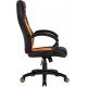 Meetion MT-CHR05 Gaming Chair Black-Orange Καρέκλα Μαύρη-Ποτροκαλί