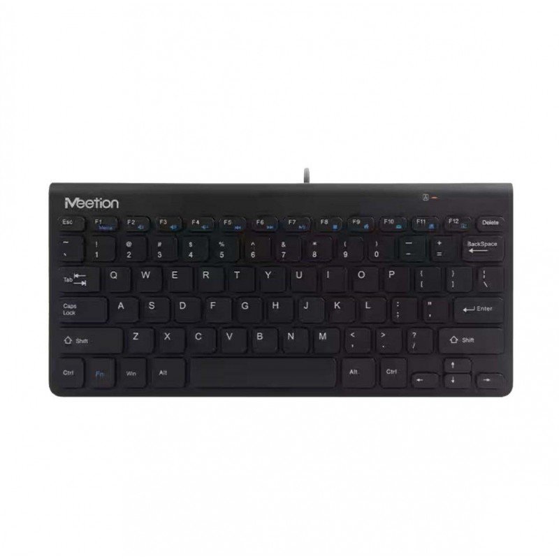 Πληκτρολόγιο Ασύρματο Μαύρο Keyboard Black Waterproof Meetion MT-K400