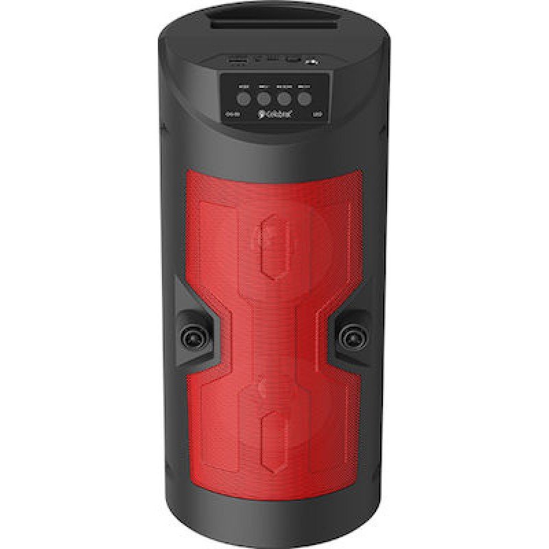 Karaoke Speaker Sound & Mic Bluetooth FM/USB/MICRO SD/AUX 10W Celebrat OS-09-RD Ηχείο & Μικρόφωνο