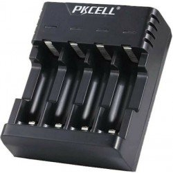 Φορτιστής Μπαταριών Battery Charger 4 x AA/AAA Ni-CD Ni-MH Pkcell PK-8146