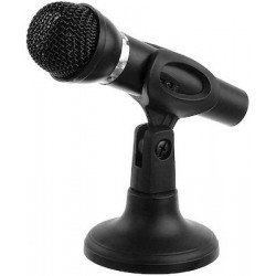 Ενσύρματο Μικρόφωνο 3.5mm Μαύρο Microphone Wired Black On/Off Desktop & Tripod Nedis MICTJ100BK Ενσύρματο Μικρόφωνο 3.5mm Μαύρο Microphone Wired Black On/Off Desktop & Tripod Nedis MICTJ100BK