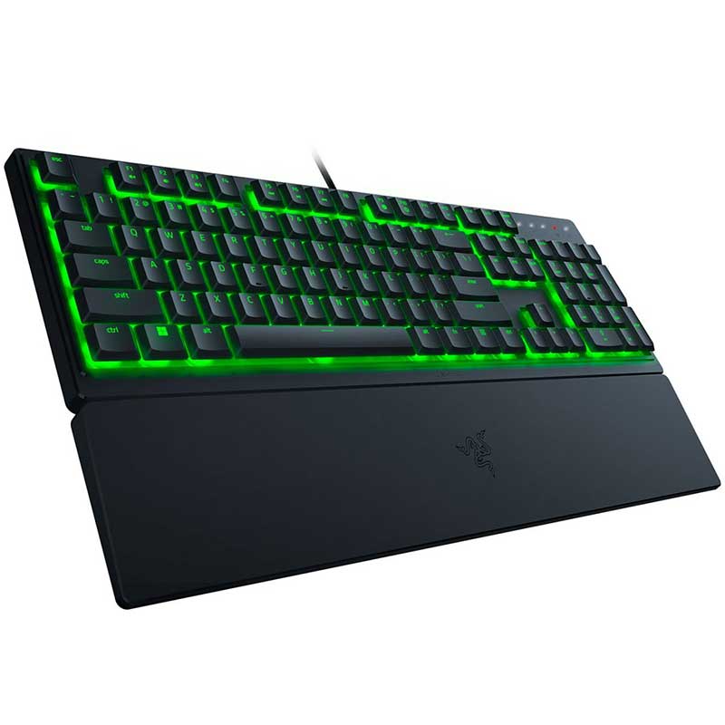 Razer Ornata V3 X Gaming Keyboard Low Profile Membrane Split Resist RGB US Πληκτρολόγιο Ενσύρματο