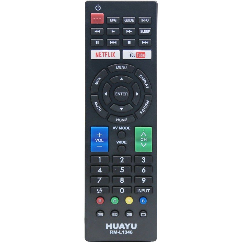 Remote Control Smart TV Sharp Τηλεχειριστήριο Τηλεόρασης RM-L1346