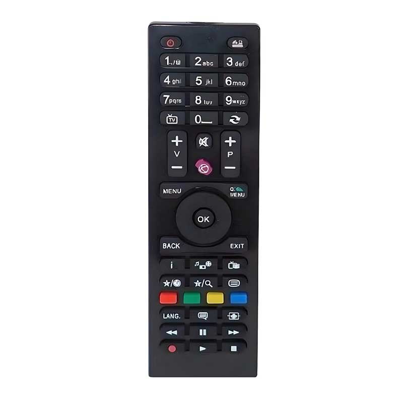 L2022 TV Remote Control Συμβατό Τηλεχειριστήριο Telefunken/Turbo-X/Blaupunkt/Sharp/Vestel/F&U