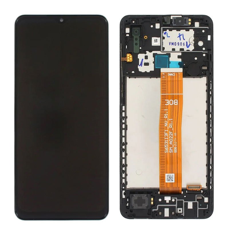 Οθόνη Samsung Galaxy A02 SM-A022 Original LCD & Touch & Frame Black GH82-25249A/GH82-25250A Οθόνη Samsung Galaxy A02 SM-A022 Original LCD & Touch & Frame Black GH82-25249A/GH82-25250A