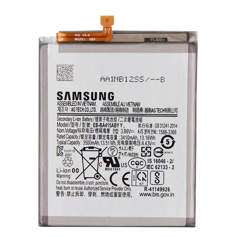 Αυθεντική Μπαταρία Samsung Galaxy A41 Original Battery EB-BA415ABY GH82-22861A Service Pack