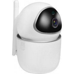Mini IP Cloud Camera Dome IR 10m Internal 2Mpx 1080p WiFi White Κάμερα Εσωτερικού Χώρου Λευκή Sectec ST-8912MTY-SB