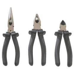 Tatler Metallic Set Μυτοτσίμπιδο-Πένσα-Κόφτης Μεταλλικά Tools1510 Tatler Metallic Set Μυτοτσίμπιδο-Πένσα-Κόφτης Μεταλλικά Tools1510