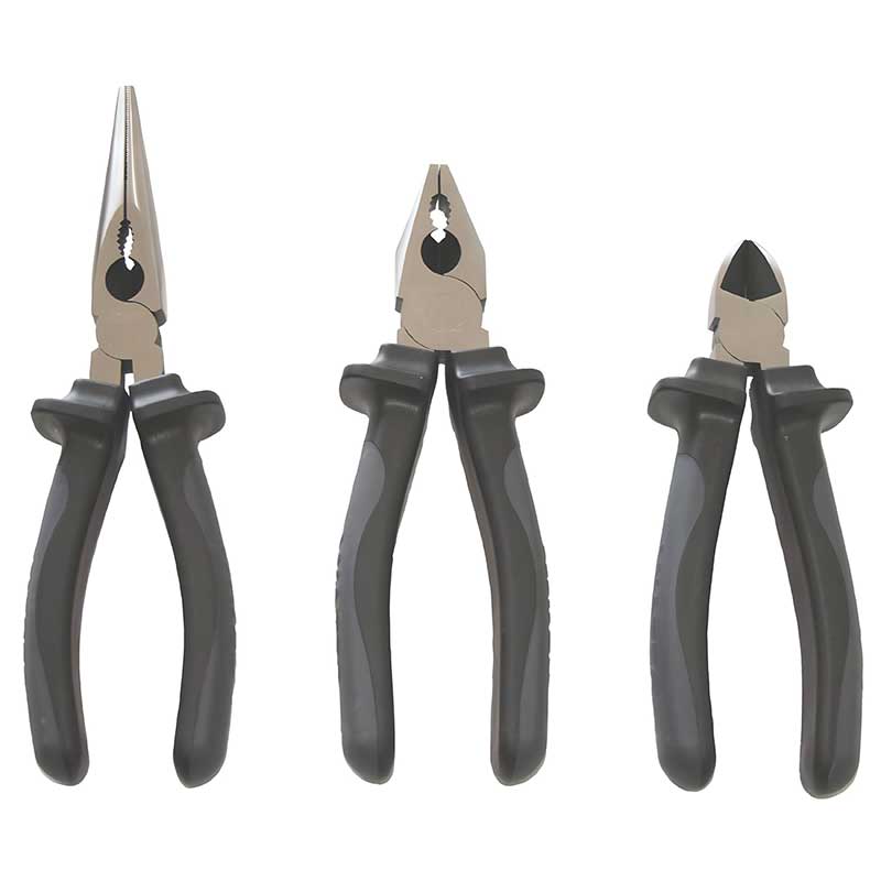 Tatler Metallic Set Μυτοτσίμπιδο-Πένσα-Κόφτης Μεταλλικά Tools1510