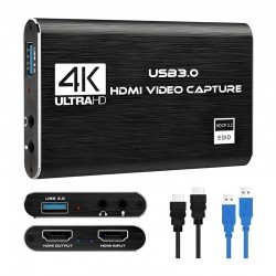 Video Grabber & Audio 2 x Hdmi To USB 3.0 4K Ultra HD HDCP 2.2 Μετατροπέας Εικόνας 