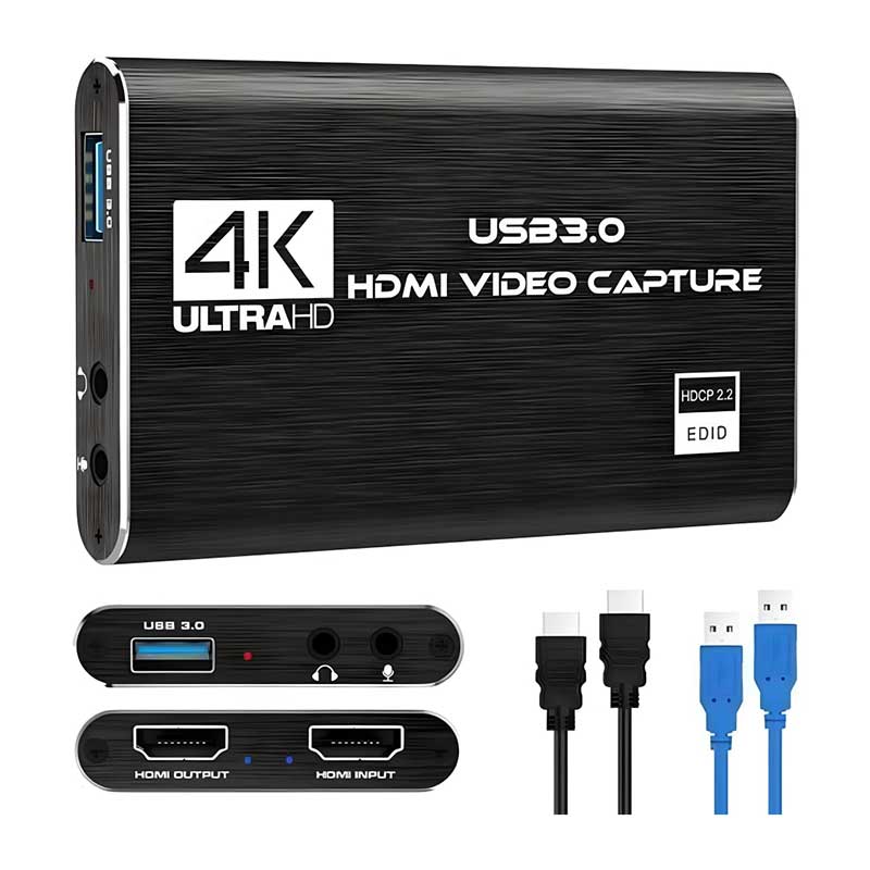 Video Grabber & Audio 2 x Hdmi To USB 3.0 4K Ultra HD HDCP 2.2 Μετατροπέας Εικόνας Video Grabber & Audio 2 x Hdmi To USB 3.0 4K Ultra HD HDCP 2.2 Μετατροπέας Εικόνας