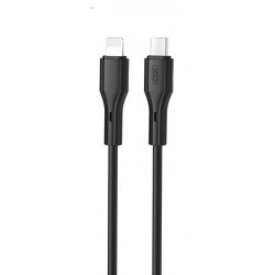 USB 3.0 Type C Cable To Lightning 27W Black 1m Καλώδιο Σύνδεσης Μαύρο XO-NB-Q231A USB 3.0 Type C Cable To Lightning 27W Black 1m Καλώδιο Σύνδεσης Μαύρο XO-NB-Q231A
