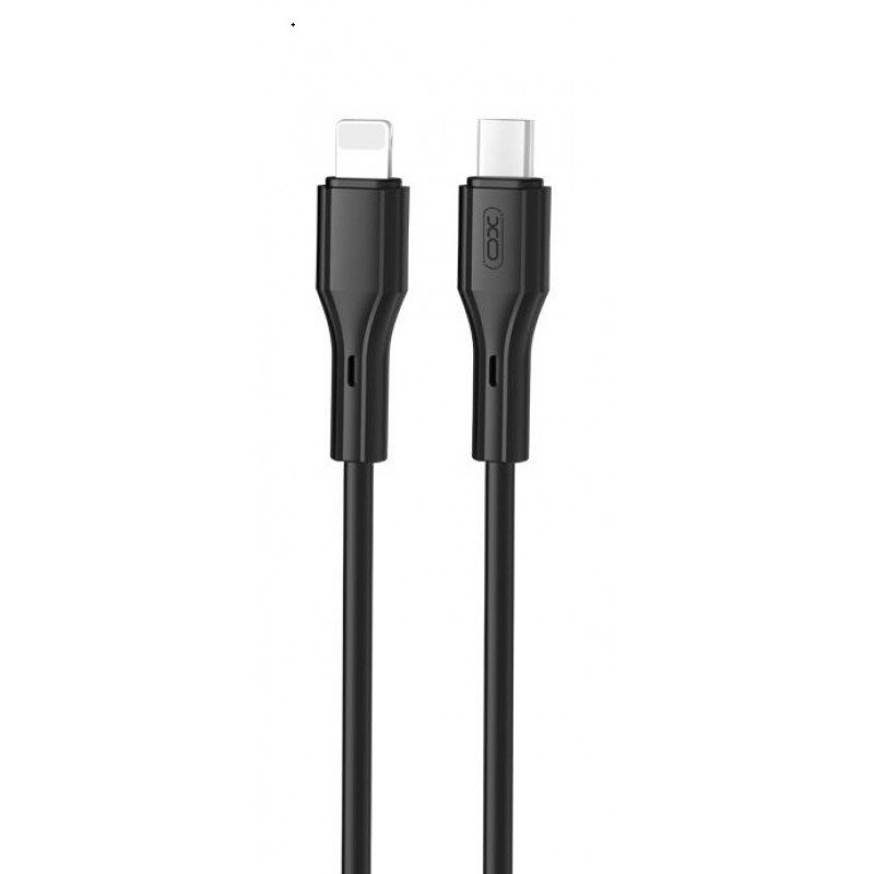USB 3.0 Type C Cable To Lightning 27W Black 1m Καλώδιο Σύνδεσης Μαύρο XO-NB-Q231A