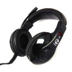 Zalman ZM-HPS200 Gaming Headset 3.5mm Black 40mm Ενσύρματα Ακουστικά Μαύρα
